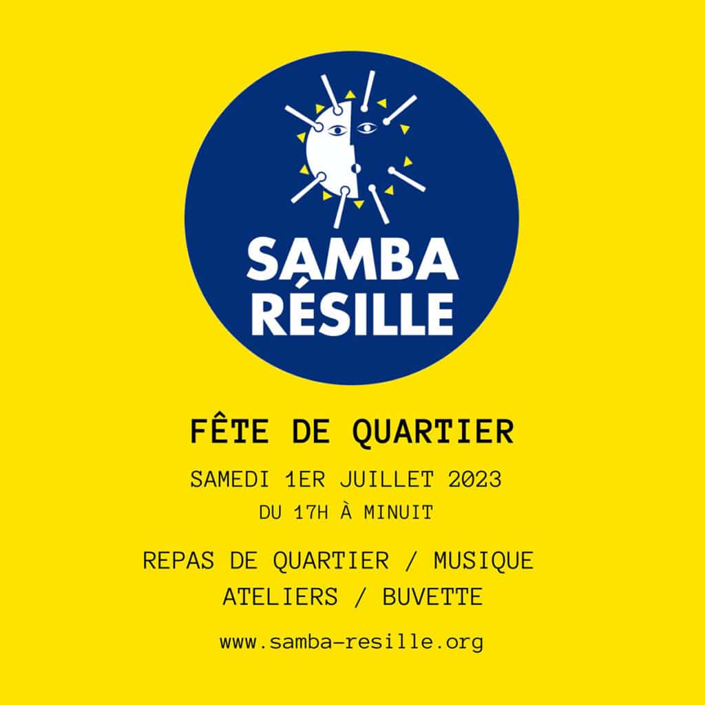 Fête de quartier Samba Résille – Samedi 1er juillet