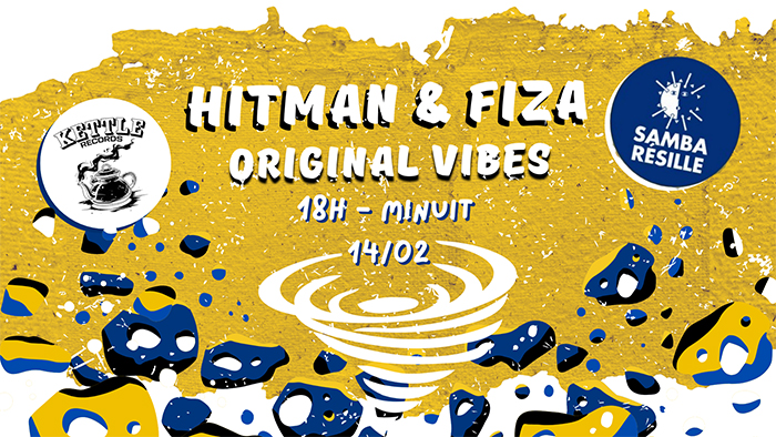 Soirée Reggae Dub / Hitman & Fiza – Vendredi 14 février – 18h