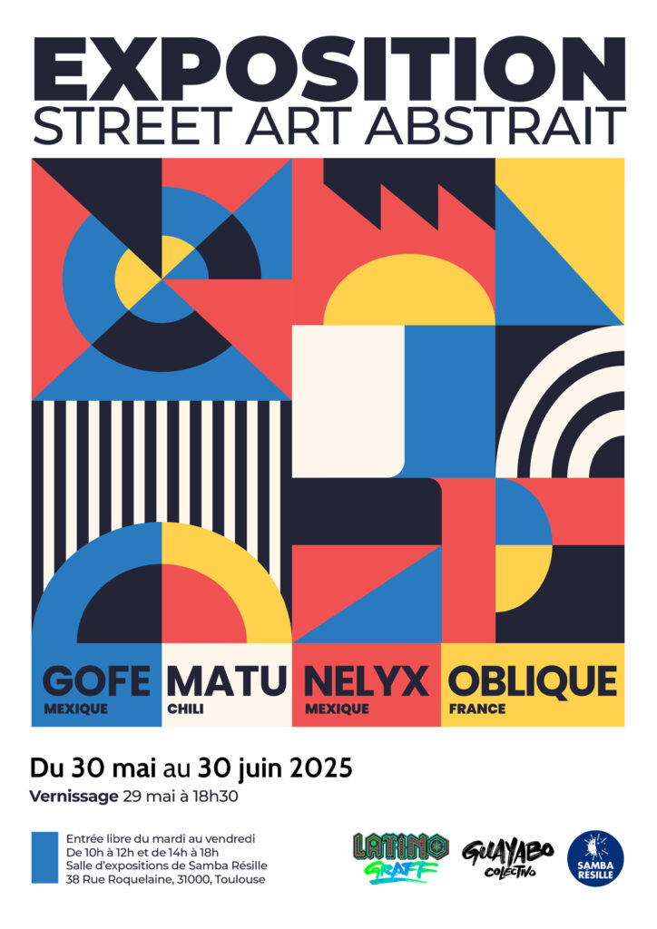 Jeudi 29 mai à 18h30 – Vernissage exposition Graff